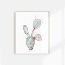 Load image into Gallery viewer, Watercolor Cactus Print Large