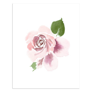 Loose Floral Watercolor Print